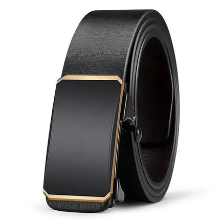 Men Belts Automatic Buckle Belt PU Leather High Quality For Men Leather Strap Casual For Jeans - Premium  from FRANTZDOL STORE  - Just $19.99! Shop now at FRANTZDOL STORE 