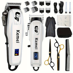 Komei Special Electric Hair Clipper Set Hair Salon Hairdressing Special Two-piece Set Hair Clipper HEBDO