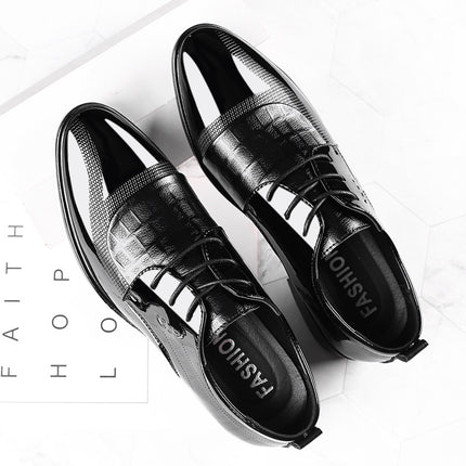 Slip-on Leather Shoes Men's Formal Shoes HEBDO STORE