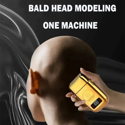 Kemei Full Metal Adjust 5 Speed Barber Hair Electric Shaver For Men Rechargeable Beard Electric Razor Bald Head Shaving Machine - Premium  from FRANTZDOL STORE  - Just $50! Shop now at FRANTZDOL STORE 