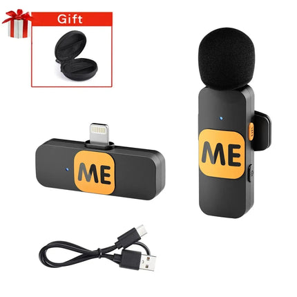 BOYA BY-V Wireless Lavalier Lapel Microphone for iPhone Android Cell Phone PC Computer Laptop Youtube Recording Streaming Vlog - Premium  from FRANTZDOL STORE  - Just $45.99! Shop now at FRANTZDOL STORE 