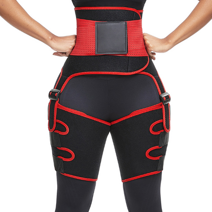 Sports Waist Belt Adjustable One-piece Girdle Leg Straps Hebdo Store