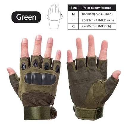 Half Finger Tactical Gloves Outdoor Men's Military Gloves Hiking Motorcycle Cycling Sports Glove Shooting Hunting Gloves - Premium  from FRANTZDOL STORE  - Just $6.99! Shop now at FRANTZDOL STORE 