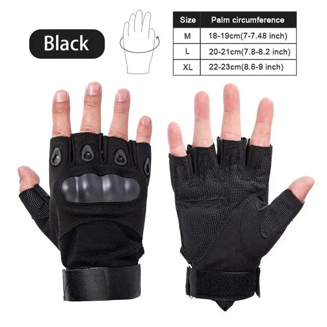 Half Finger Tactical Gloves Outdoor Men's Military Gloves Hiking Motorcycle Cycling Sports Glove Shooting Hunting Gloves - Premium  from FRANTZDOL STORE  - Just $6.99! Shop now at FRANTZDOL STORE 