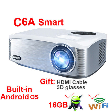 New Smart Android Electronic School Shape HD 1080P 4K Projector HEBDO STORE