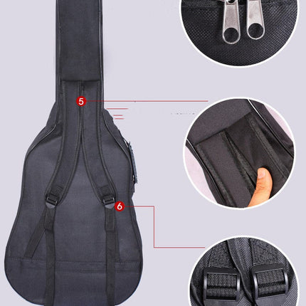 Waterproof And Cotton Guitar It 41 Inch 40 Inch Finn Folk Guitar Bag Backpack HEBDO STORE