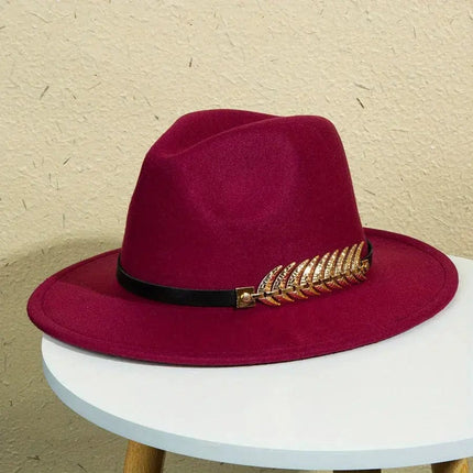 Wide-brimmed Hat For Men, Creative Men's Solid Color Charm Hat, Men's Hat - Premium  from FRANTZDOL STORE  - Just $30! Shop now at FRANTZDOL STORE 