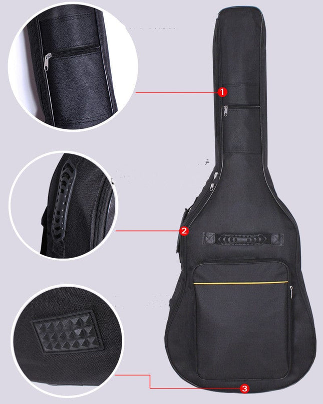 Waterproof And Cotton Guitar It 41 Inch 40 Inch Finn Folk Guitar Bag Backpack HEBDO STORE