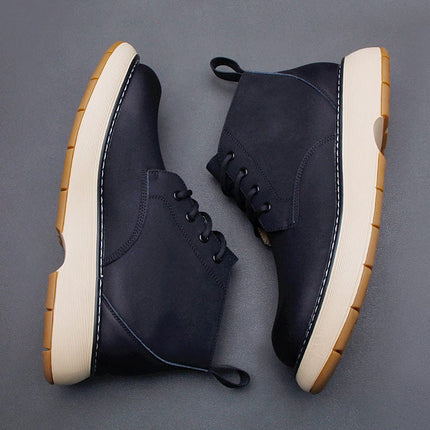 Winter Warm Casual Boots British Martin Male HEBDO STORE