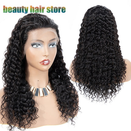 Brazilian Kinky Curly Lace Front Human Hair Wigs HEBDO STORE