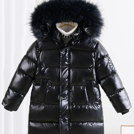 Boys Versatile Hooded Coat With Handy Pockets, Regular Fit, Comfy Warm Outerwear For Autumn And Winter HEBDO STORE