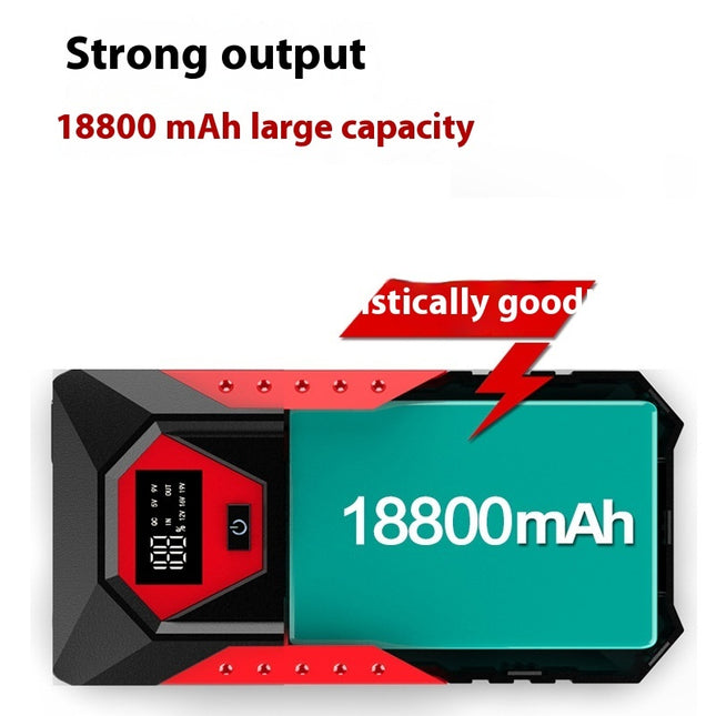 Automobile Emergency Start Power Source 12V Mobile Power Bank Large Capacity Car Battery HEBDO STORE