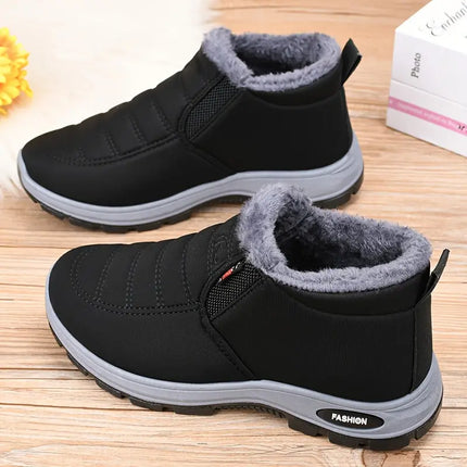 Women'S Thickened Fleece Shoes And Boots for Casual Wear. HEBDO