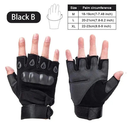 Half Finger Tactical Gloves Outdoor Men's Military Gloves Hiking Motorcycle Cycling Sports Glove Shooting Hunting Gloves - Premium  from FRANTZDOL STORE  - Just $6.99! Shop now at FRANTZDOL STORE 