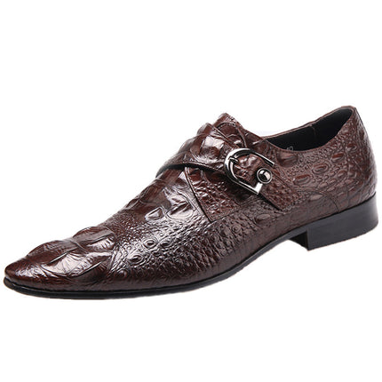 Men's Business Suit Leather Shoes HEBDO STORE