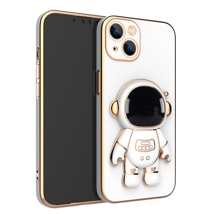 3D Astronaute Téléphone Cas Anti-Goutte Galvanoplastie Support HEBDO STORE