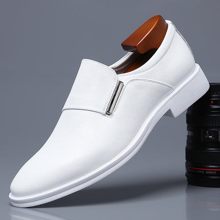 Men's Genuine Leather Breathable New Formal Business Casual Shoes HEBDO STORE