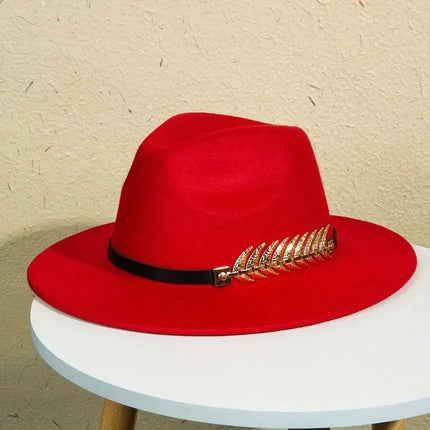 Wide-brimmed Hat For Men, Creative Men's Solid Color Charm Hat, Men's Hat - Premium  from FRANTZDOL STORE  - Just $32! Shop now at FRANTZDOL STORE 