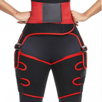 Sports Waist Belt Adjustable One-piece Girdle Leg Straps Hebdo Store