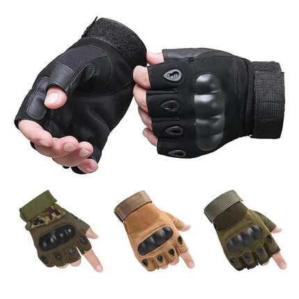 Half Finger Tactical Gloves Outdoor Men's Military Gloves Hiking Motorcycle Cycling Sports Glove Shooting Hunting Gloves - Premium  from FRANTZDOL STORE  - Just $6.99! Shop now at FRANTZDOL STORE 