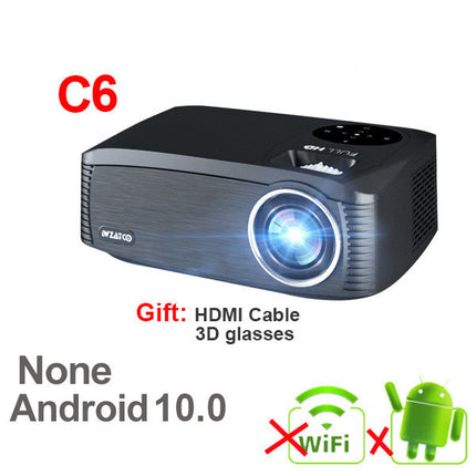 New Smart Android Electronic School Shape HD 1080P 4K Projector HEBDO STORE