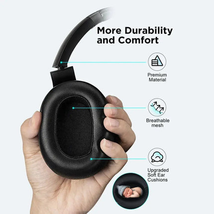 COWIN E9 ANC Bluetooth Headphones Active Noise Cancelling Headphones Wireless Headset Over Ear with Microphone Aptx HD sound - Premium  from FRANTZDOL STORE  - Just $150! Shop now at FRANTZDOL STORE 