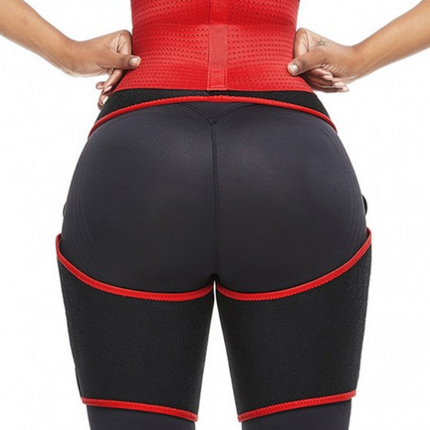 Sports Waist Belt Adjustable One-piece Girdle Leg Straps Hebdo Store