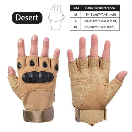 Half Finger Tactical Gloves Outdoor Men's Military Gloves Hiking Motorcycle Cycling Sports Glove Shooting Hunting Gloves - Premium  from FRANTZDOL STORE  - Just $6.99! Shop now at FRANTZDOL STORE 