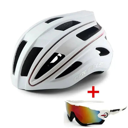 COLNELS Professional Cycling Helmet USB Charging Tail Light with Light Bar Outdoor Riding Sports Road Racing Bicycle Helmet - Premium  from FRANTZDOL STORE  - Just $51.26! Shop now at FRANTZDOL STORE 