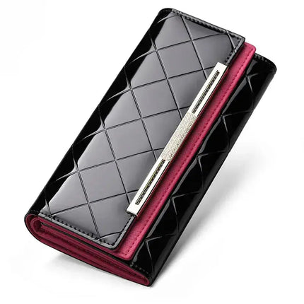 Luxury Designer Women's Wallets RFID Card Holder Purses for Women Genuine Leather Long Wallet Female Billfold Handbag - Premium  from FRANTZDOL STORE  - Just $35.99! Shop now at FRANTZDOL STORE 