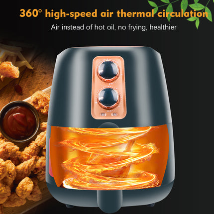 Intelligent Oil-free Household 4.8L Large Capacity Air Fryer HEBDO STORE