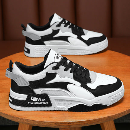 New Breathable White Shoes For Men HEBDO STORE