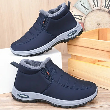 Women'S Thickened Fleece Shoes And Boots for Casual Wear. HEBDO