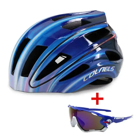 COLNELS Professional Cycling Helmet USB Charging Tail Light with Light Bar Outdoor Riding Sports Road Racing Bicycle Helmet - Premium  from FRANTZDOL STORE  - Just $51.26! Shop now at FRANTZDOL STORE 