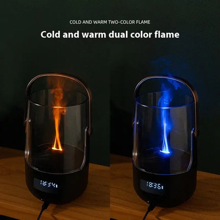 Creative Flame Aroma Diffuser Home Office Humidifier HEBDO STORE