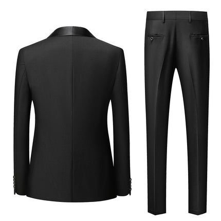 Business Casual Suits Men's Wedding Groom Dresses Pavilion Slim Fit HEBDO STORE