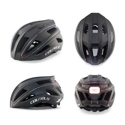 COLNELS Professional Cycling Helmet USB Charging Tail Light with Light Bar Outdoor Riding Sports Road Racing Bicycle Helmet - Premium  from FRANTZDOL STORE  - Just $51.26! Shop now at FRANTZDOL STORE 