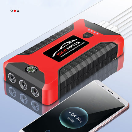 Car Emergency Starter Power Bank With SOS Light HEBDO STORE