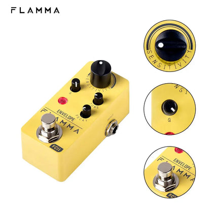 FLAMMA FC11 Envelope Filter  Analog Auto Wah Guitar Effects Pedal True Bypass Metal Shell Guitar Pedal FRANTZDOL STORE