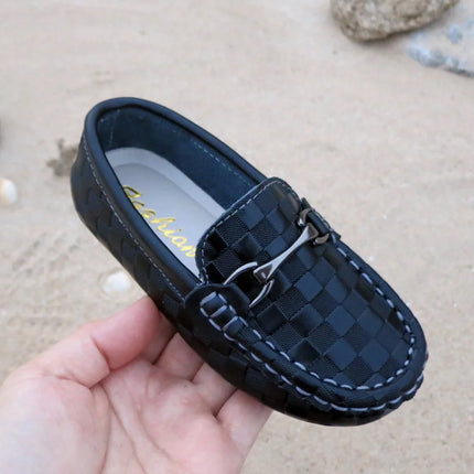 Boys Girls Shoes Moccasins Soft Kids Loafers Children Flats Casual Boat Shoes Children's Wedding Leather Shoes autumn Fashion HEBDO STORE