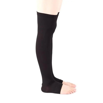 Open Toe Knee-High Medical Compression Stockings Varicose Veins Stocking Unisex Compression Brace Wrap Shaping 18-21mm Hebdo Store