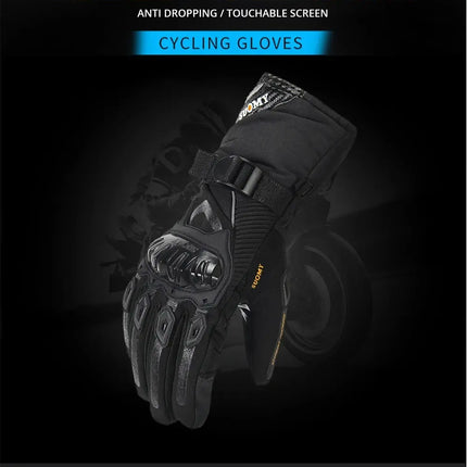 Motorcycle Gloves Windproof Waterproof Winter HEBDO