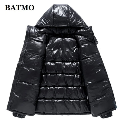 new arrival winter 90% white duck down hooded jackets men,men's winter down jackets ,plus-size S-7XL R103 HEBDO STORE