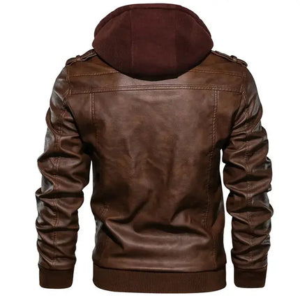 Men's Leather Jackets Autumn hiver HEBDO