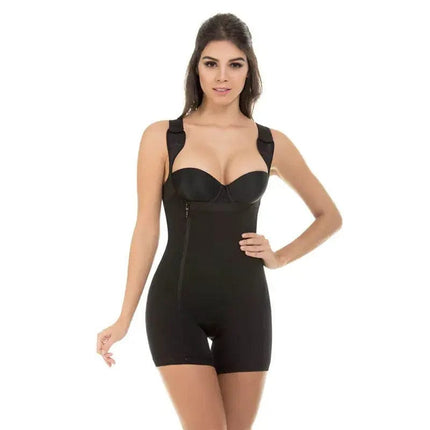 Zip Waist Lace Slimming Shaper Corset Control Shapewear Butt Lifter Strap Body Shaper Underwear Bodysuit Women Plus Size S-6xl Hebdo Store