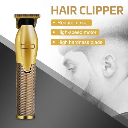 Professional T-shape Hair Clipper for Barber Men's Shaving Hair Trimmer Grooming Tools Rechargeable Electric Haircut Shaver HEBDO STORE