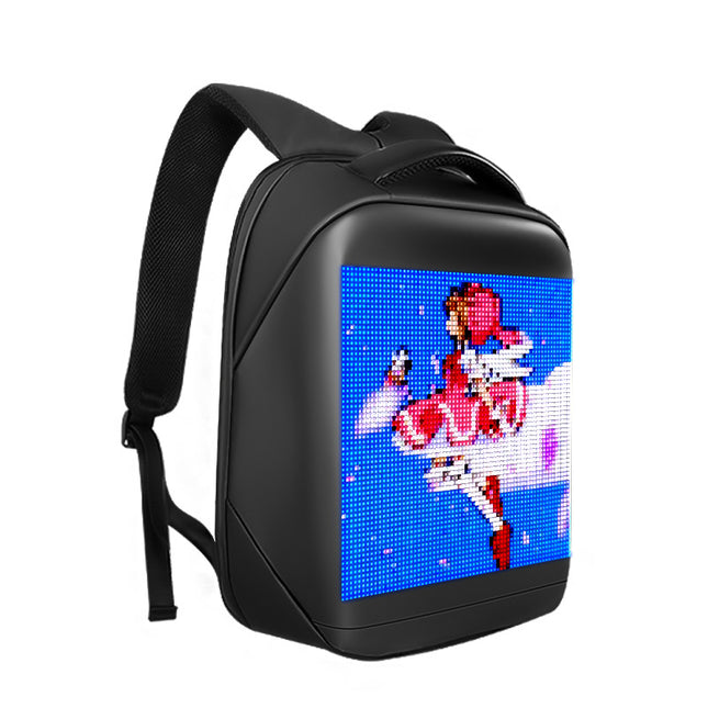 Square Led Backpack Men's And Women's Outdoor Mobile Advertising HEBDO STORE