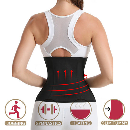 Ceinture de remise en forme avec transpiration violente, soutien à la taille | équipement de protection de sport HEBDO STORE