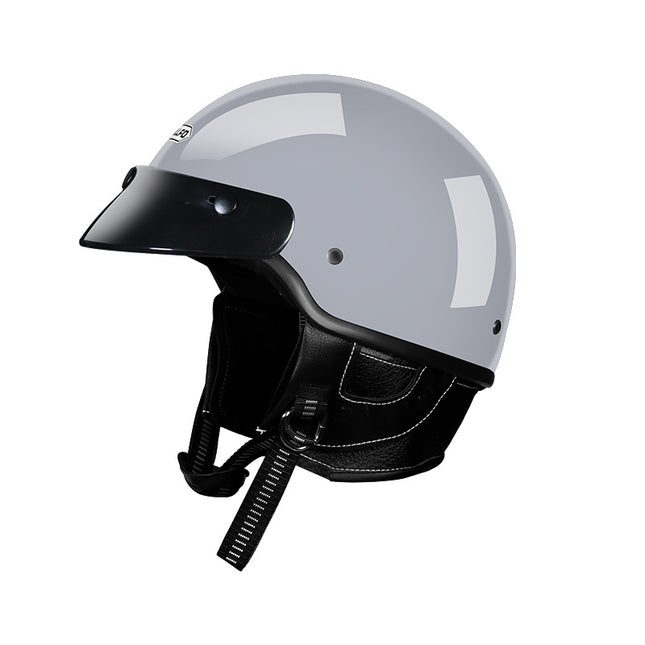 Men's And Women's Retro Biker's Motorcycle Helmet HEBDO STORE