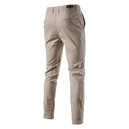 AIOPESON Casual Cotton Men Trousers Solid Color Slim Fit Men's Pants New Spring Autumn High Quality Classic Business Pants Men Hebdo Store